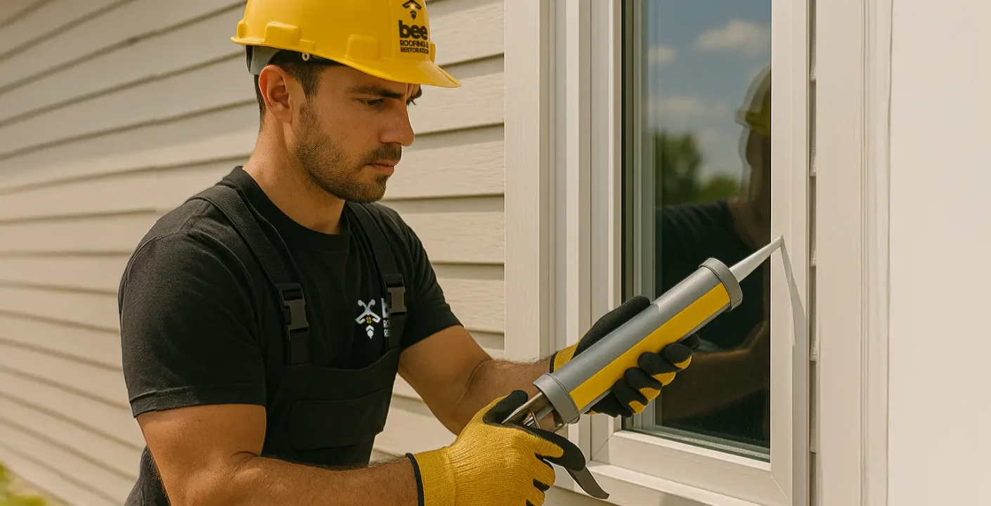 Windows installation Bee Roofing & Restoration