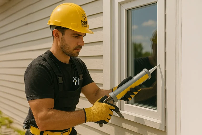 Windows installation Bee Roofing & Restoration