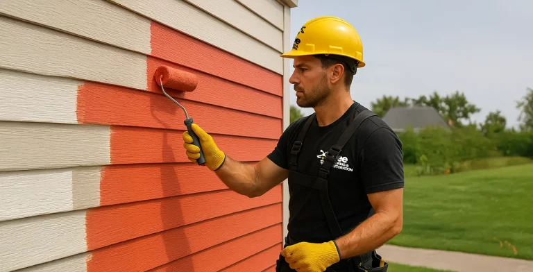 Siding Painting Bee Roofing & Restoration