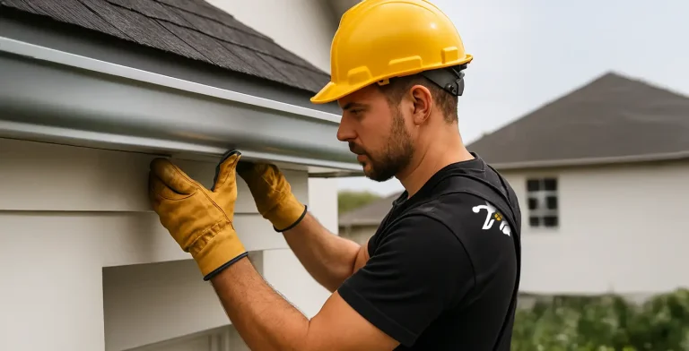 Gutter installation Bee Roofing & Restoration